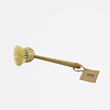 Point-Virgule Point-Virgule Dish Brush with Bamboo Handle and Replaceable Brush Head 23 cm