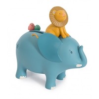 Moulin Roty Money Box Elephant Sous mon Baobab