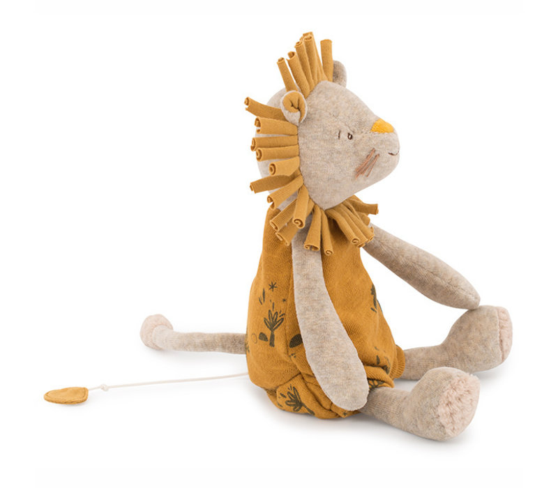 Moulin Roty Musical Toy Lion Paprika 'Sous mon Baobab'