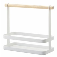 Yamazaki Seasoning Rack Tosca White