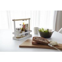 Yamazaki Seasoning Rack Tosca White