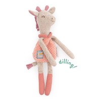 Moulin Roty Doudou/Hochet Girafe 'Sous mon Baobab'