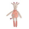 Moulin Roty Moulin Roty Baby Comforter/Rattle Giraffe 'Sous mon Baobab'