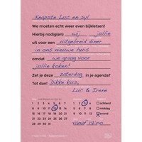 Happy Whatever Carte d'invitation - Klets Date