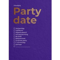 Happy Whatever  Invitation Card - Party Date