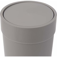 Umbra Touch Waste Bin with Lid Grey