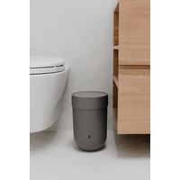 Umbra Touch Waste Bin with Lid Grey