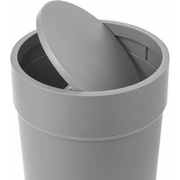 Umbra Touch Waste Bin with Lid Grey