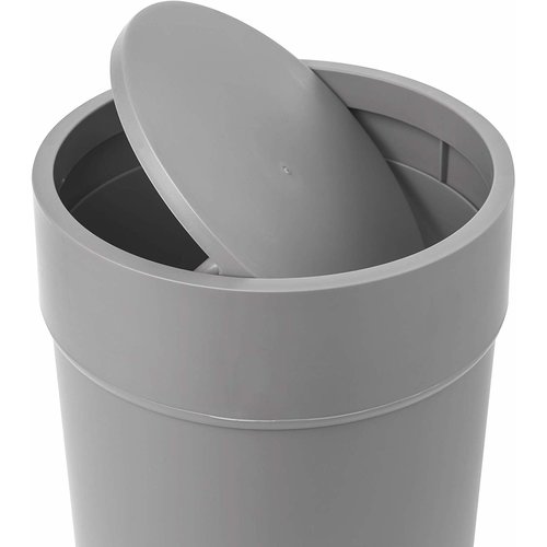 Umbra Touch Waste Bin with Lid Grey 