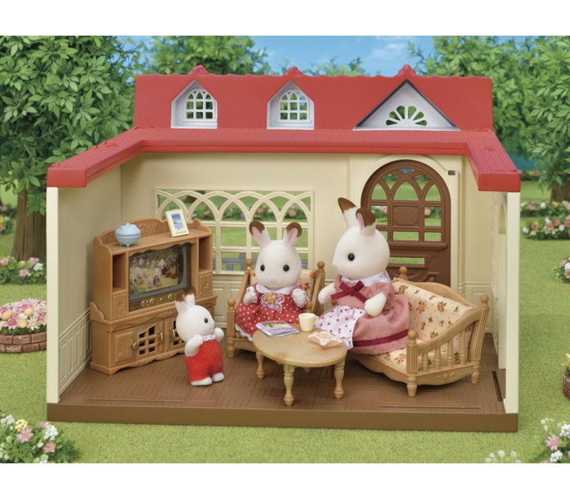 sylvanian families sweet raspberry home