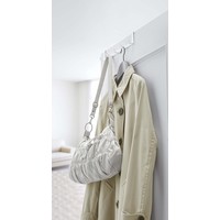 Yamazaki Smart Over the Door Rack Wide White