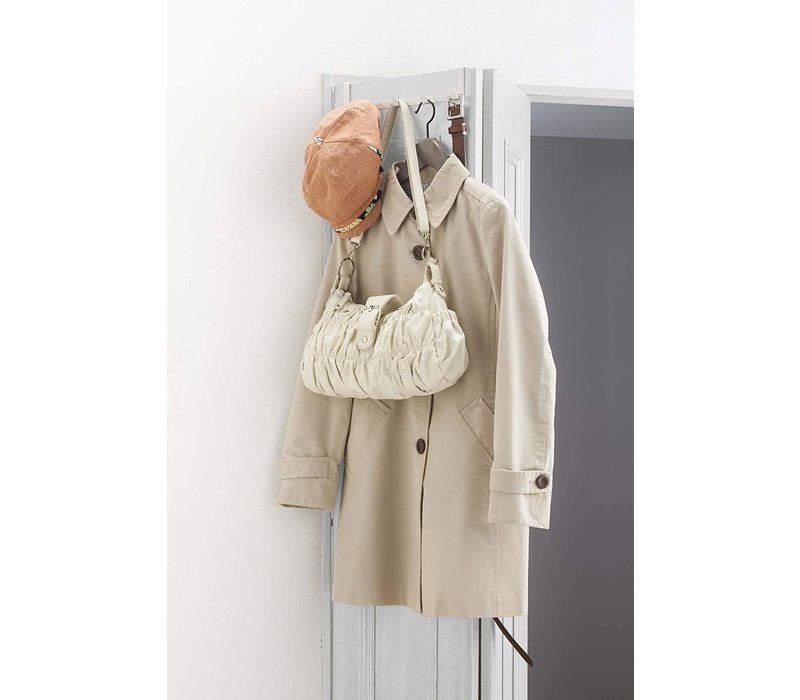 Yamazaki Smart Over the Door Rack Wide White