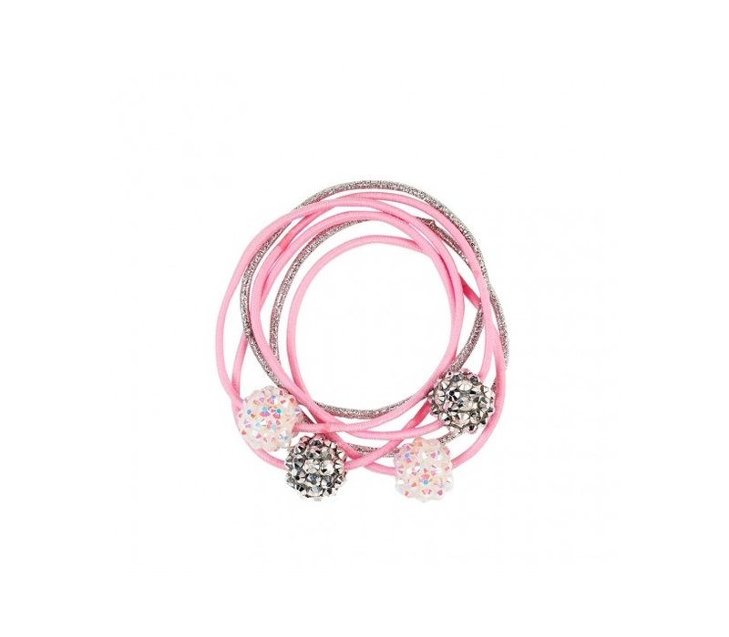 Souza! Hair Elastics Daniela with Beads 6pcs