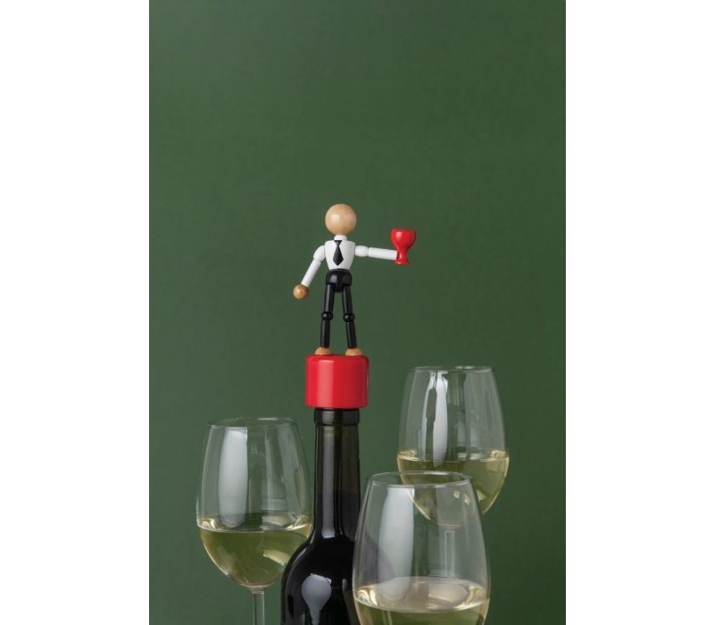 Ototo Design Bouchon de Bouteille de Vin  Pliable Wasted