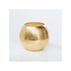 Zenza Zenza Candle Holder Round Filisky Gold Ø 12