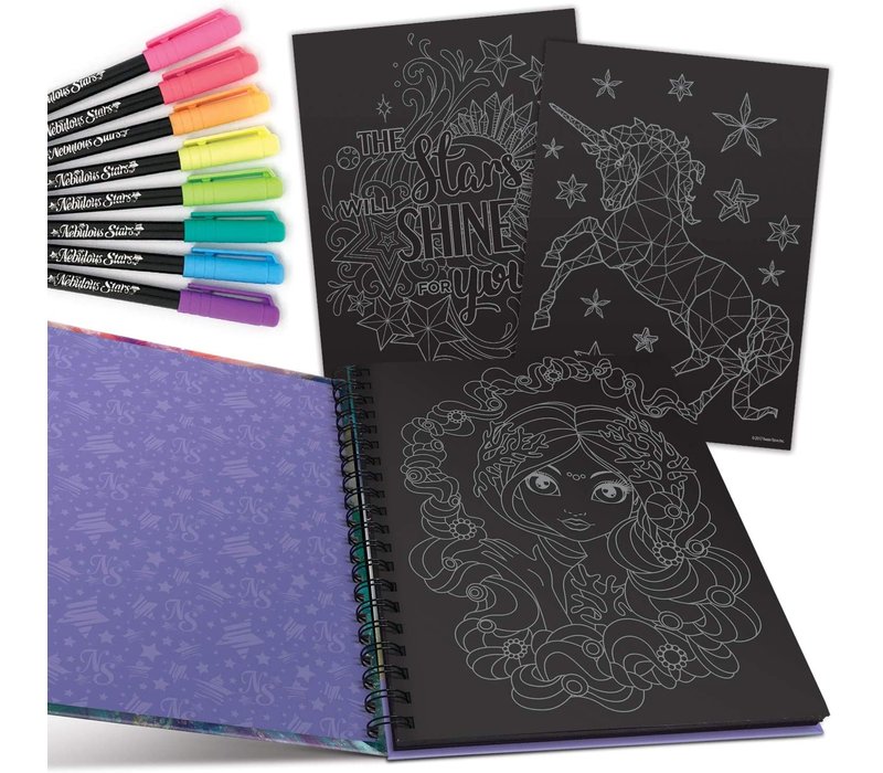 Nebulous Stars Sketchbook Livre noir