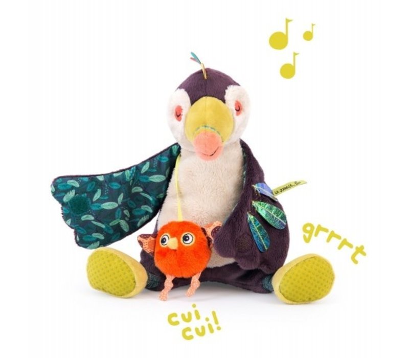 Moulin Roty Toucan Pakou Musical Dans La Jungle