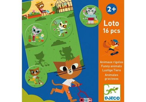 Djeco Djeco Loto Animaux Rigolos