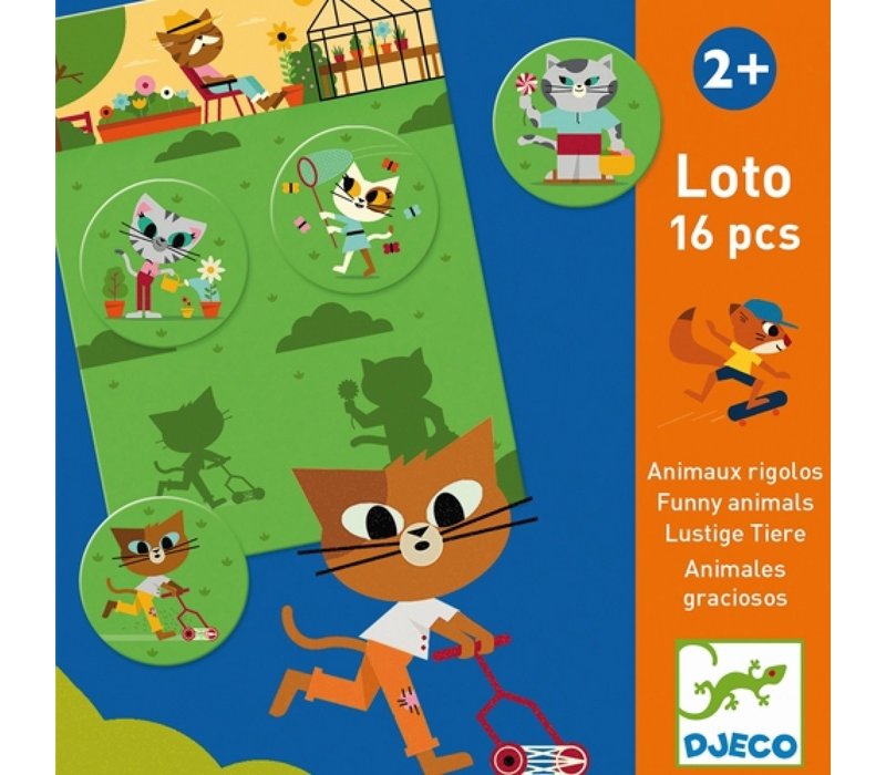 Djeco Loto Funny Animals