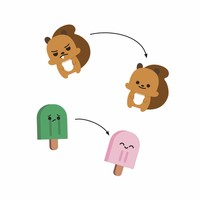 Djeco Stickers 3D Emoji