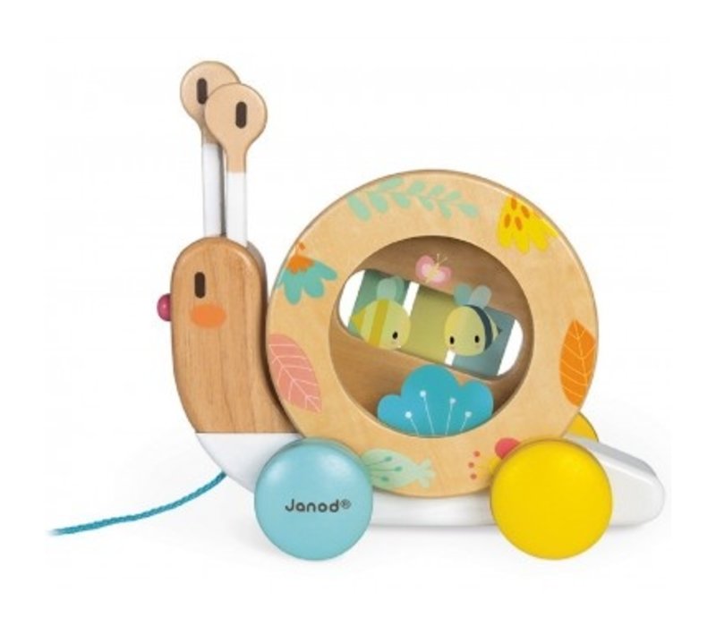 snail pull toy