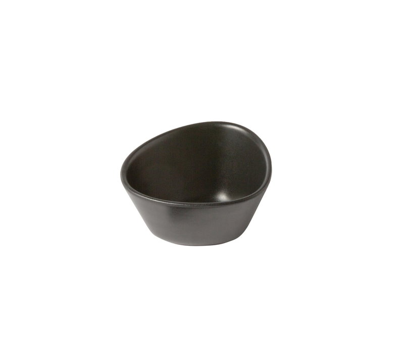 LIND DNA Curve Stoneware Small Bowl Black 0,2 L