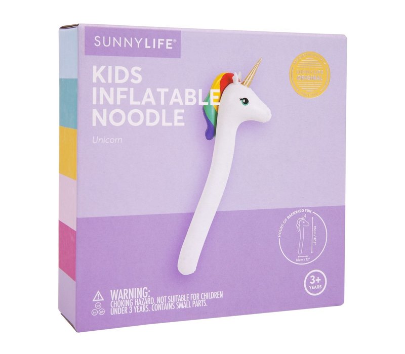 Sunnylife Kids Inflattable Noodle Unicorn