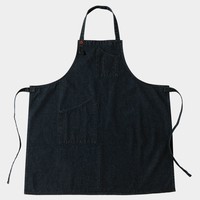 Lurch Denim Apron with adjustable neck ribbon