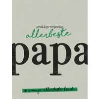 Leuke Kaartjes Gelukkige Verjaardag - Allerbeste Papa