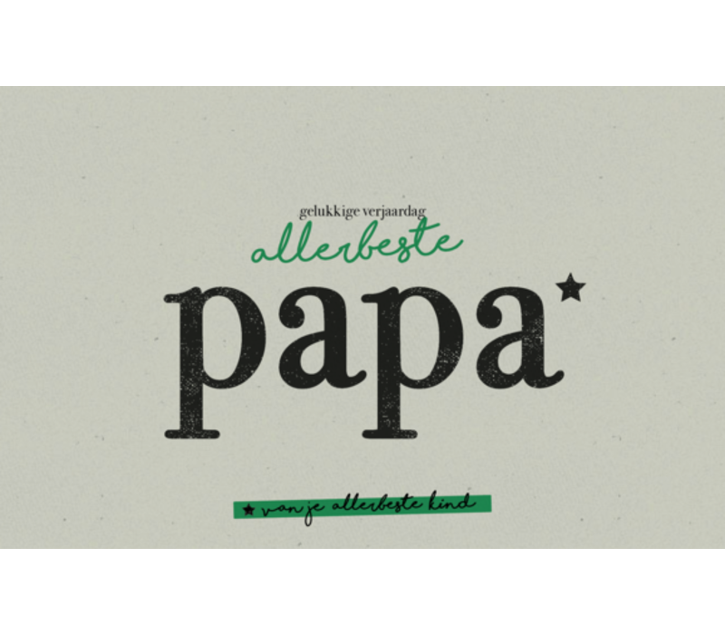 Leuke Kaartjes Gelukkige Verjaardag - Allerbeste Papa