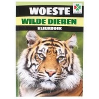 Selecta Kleurboek Woeste Wilde Dieren