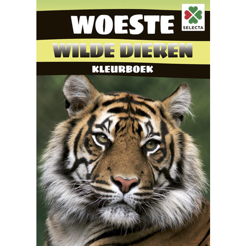 Selecta Kleurboek Woeste Wilde Dieren 