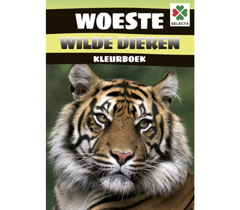 Selecta Kleurboek Woeste Wilde Dieren