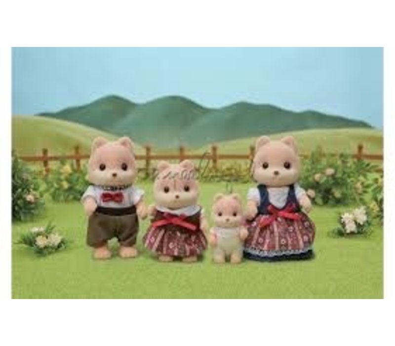 Sylvanian Families Famille Chien Caramel