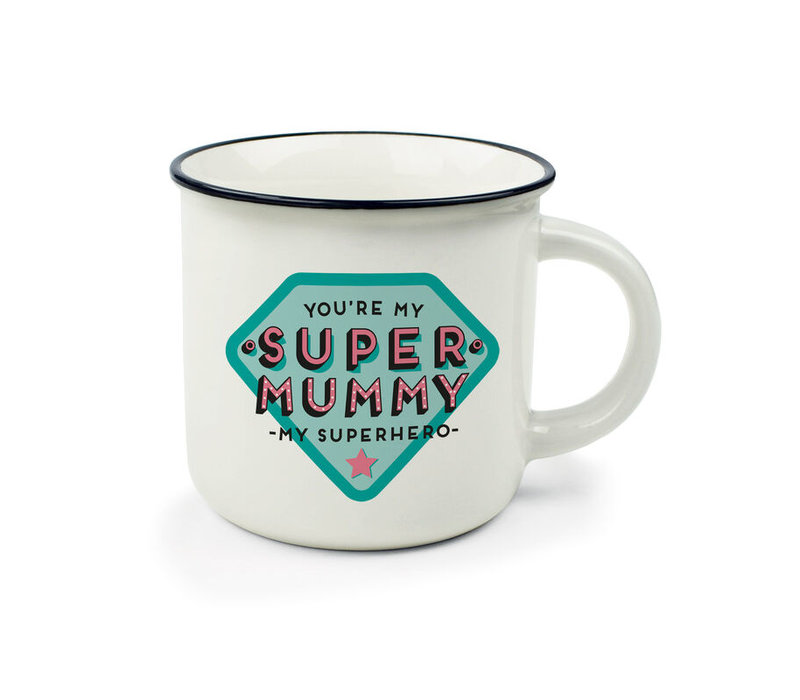 Legami Cap-Puccino Mug Super Mummy