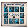 Eureka Eureka! 10 Metalen Puzzels Blauwe Editie