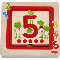 Haba Wooden Puzzle Counting Friends