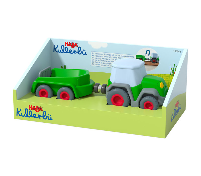 Haba Kullerbü Tractor with Trailer