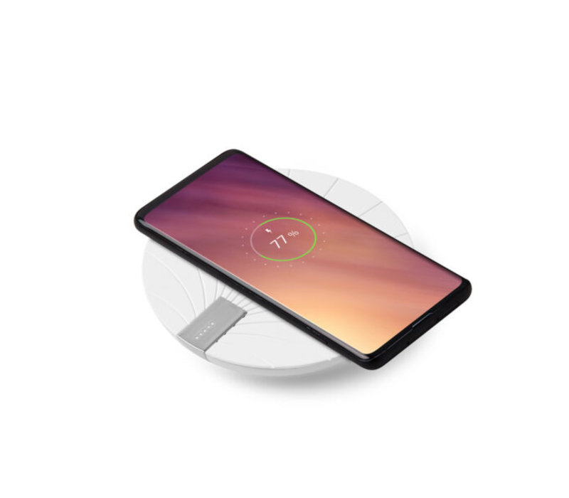 Lexon Bali 2 in 1 Wireless Charger with Built-in Power Bank 5000 mAh