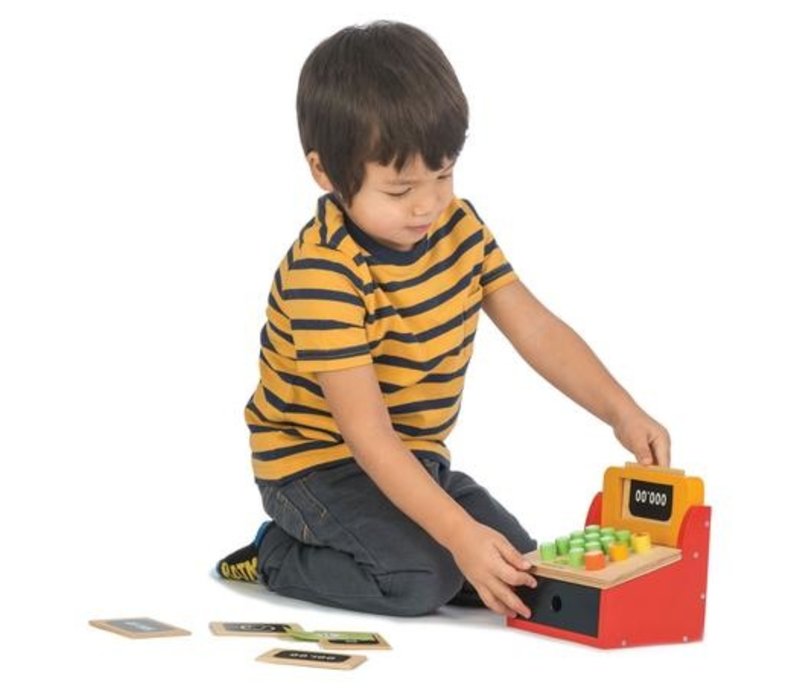 Tender Leaf Toys Wooden Till With Money