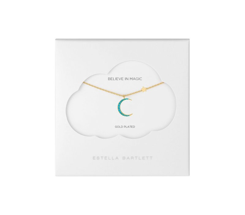 Estella Bartlett Moon and Stars Necklace