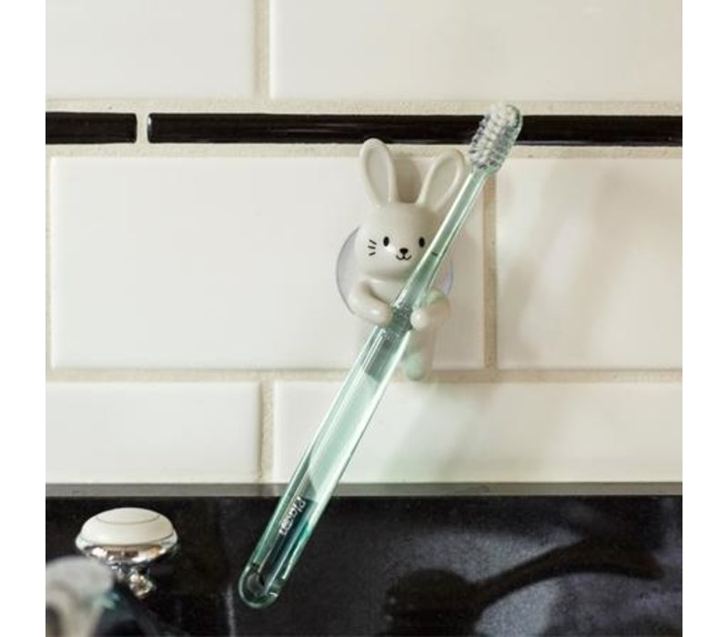 Kikkerland Toothbrush Holder Rabbit