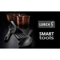 Lurch Smart Tool Fouet à sauce en silicone Noir