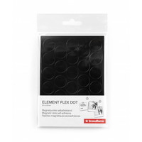 Trendform Magnetic Dots Self-adhesive Black