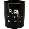 Fisura Fisura Candle 'Fuck' Black