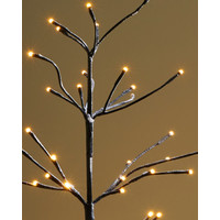 Sirius Isaac Outdoor Christmas Tree with Snow and LED Lights 1,6 meters