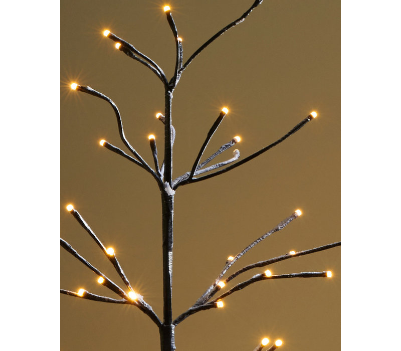 Sirius Isaac Outdoor Christmas Tree with Snow and LED Lights 1,6 meters