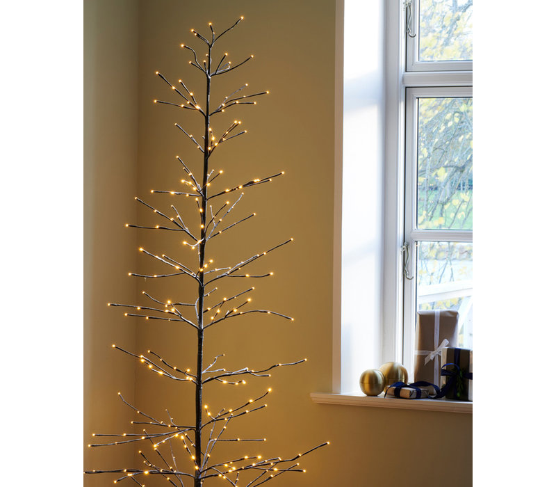 Sirius Isaac Outdoor Christmas Tree with Snow and LED Lights 1,6 meters