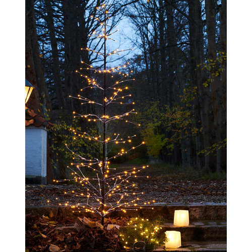 Sirius Isaac Sapin de Noël Outdoor avec 228 Lumières 1,6 mètres 