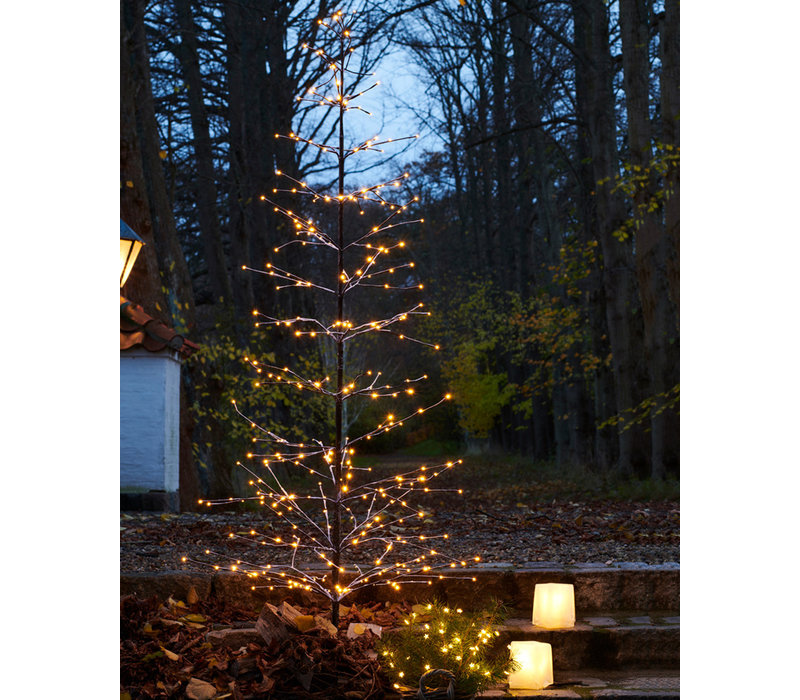 Sirius Isaac Sapin de Noël Outdoor avec 228 Lumières 1,6 mètres